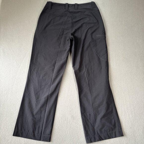 VTG Patagonia Womens Pants Size 6 Black Nylon Stretch Outdoors Hiking Activewear - Picture 14 of 16